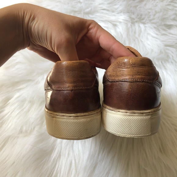 Bed Stu Shoes Bed Stu Hermione Leather Slip On Sneakers Size 6 Poshmark